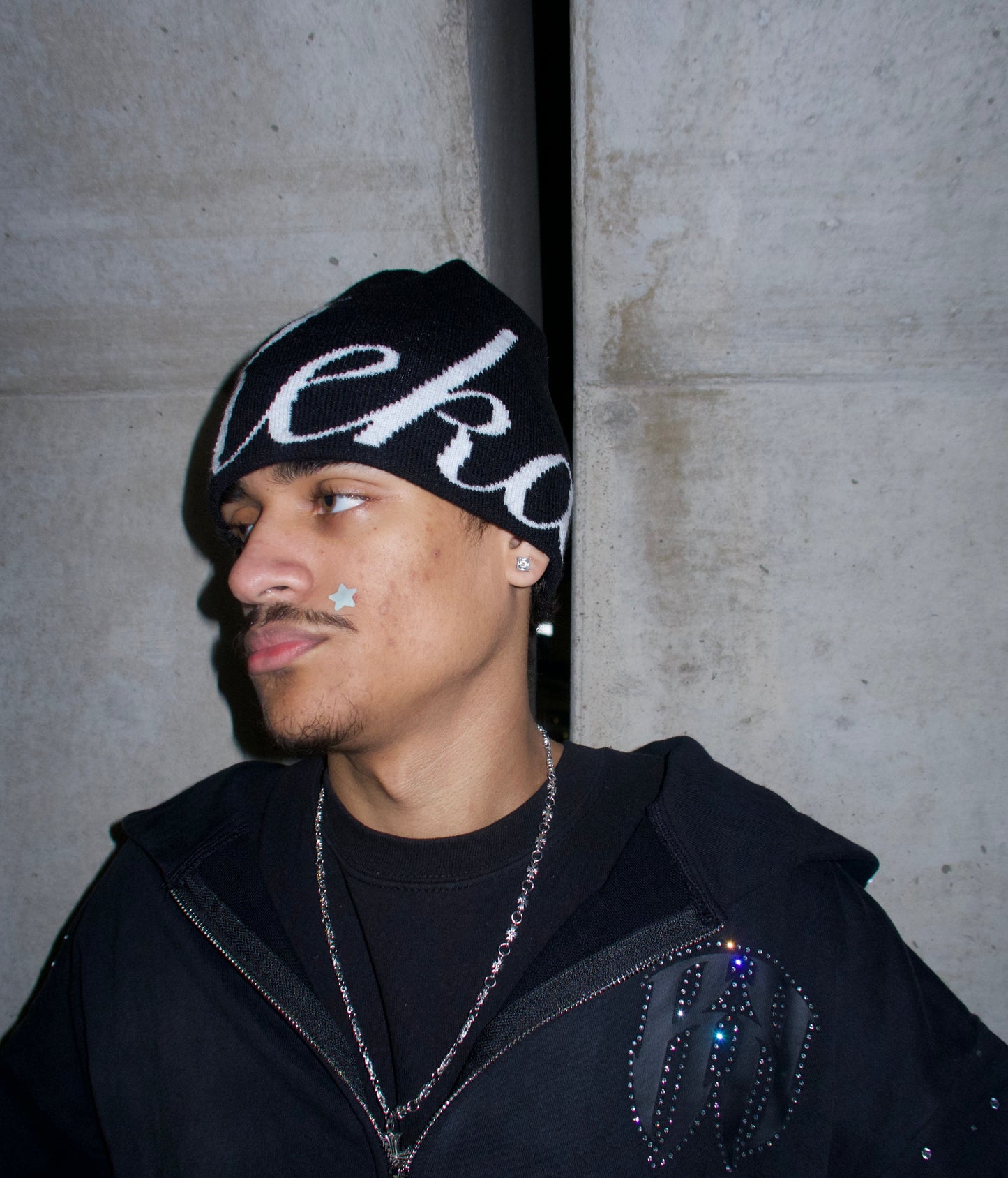 “RKMR” SCRIPT BEANIE