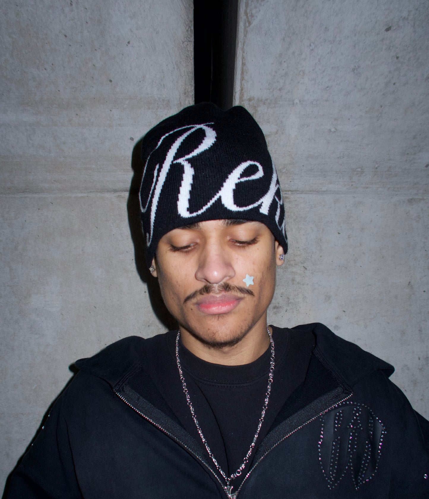 “RKMR” SCRIPT BEANIE