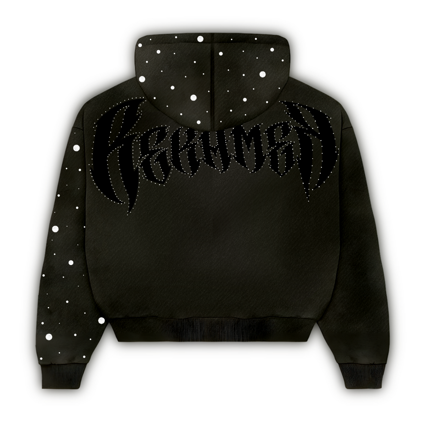 “RRHINESTONE” ZIP-UP