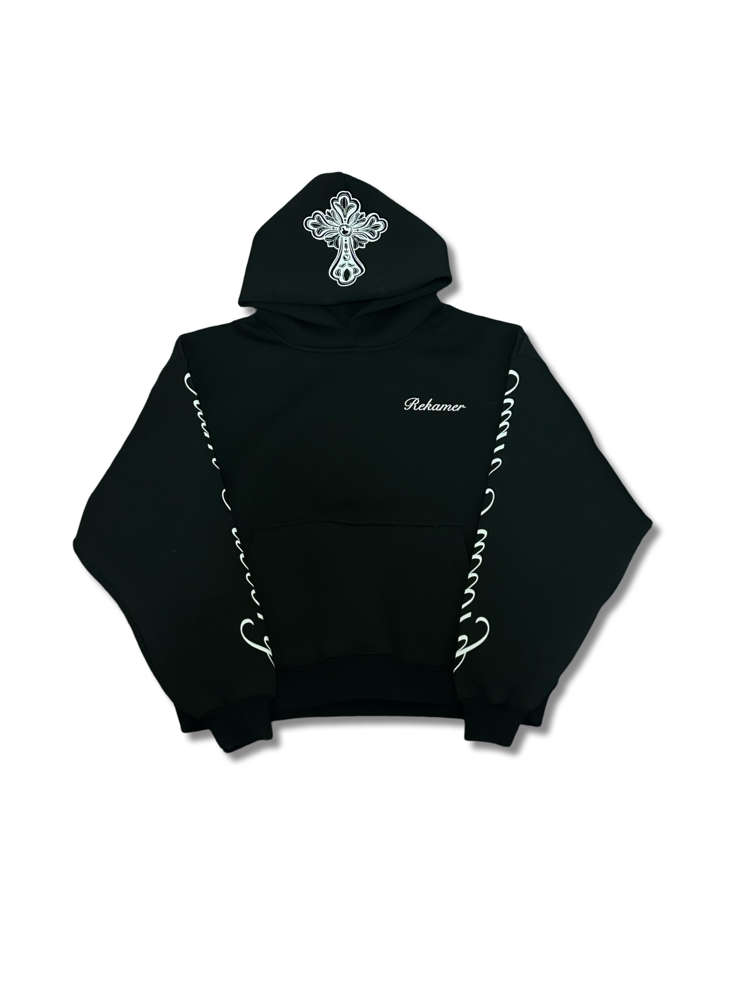 “RKMR” Cropped Hoodie